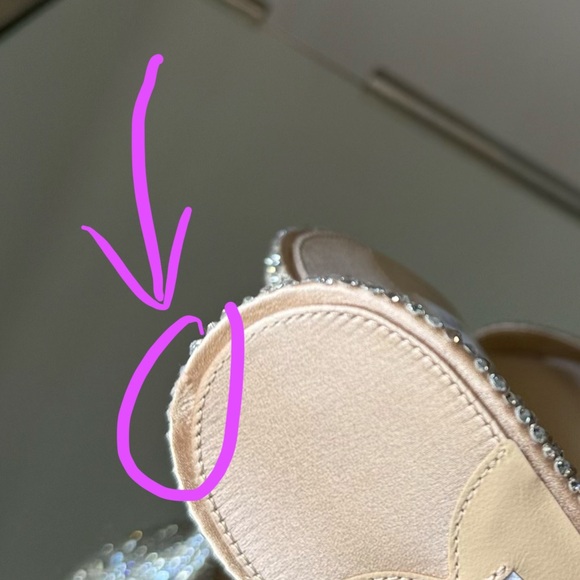 New Jimmy Choo Skye 70 Gold Satin Crystal Sandals $1,950 - Picture 14 of 14